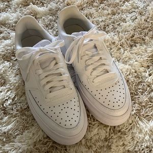 Nike Court Vision Alta Women's Shoes, White, Size 8.5